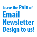 Leave the Pain of Newsletter Design To Us - AWeber Email Marketing