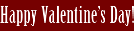 Happy Valentine's Day!