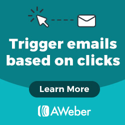 Aweber review - Trigger emails based on clicks