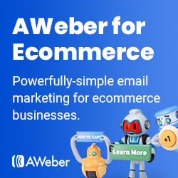 Powerfully-simple email marketing for ecommerce businesses by AWeber