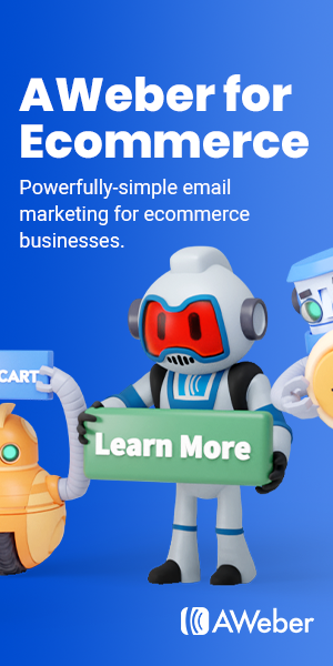 Powerfully-simple email marketing for ecommerce businesses by AWeber