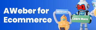 Powerfully-simple email marketing for ecommerce businesses by AWeber