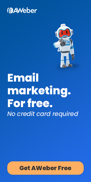 AWeber Free: Email marketing for free. No credit card required.