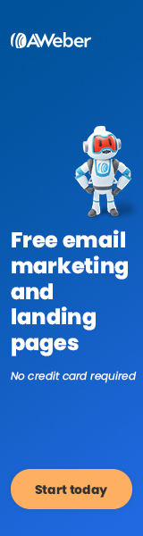 Free email marketing and landing pages with AWeber