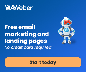 Free email marketing and landing pages with AWeber