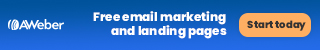 Free email marketing and landing pages with AWeber