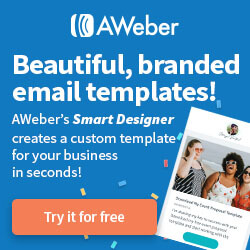 AWeber Review Smart Designer