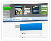 AWeber web forms to use as signup forms for subscribers